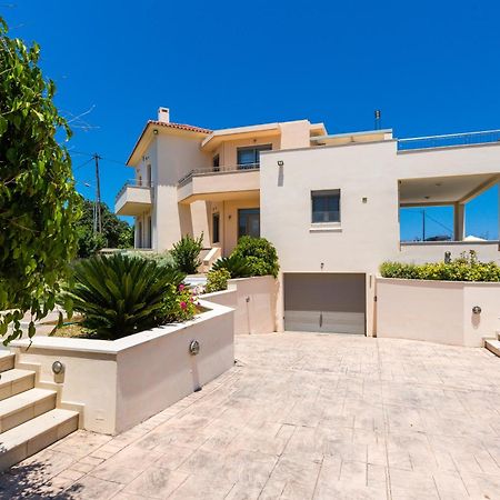 Deluxe Villa Ianthos - Outdoor Hot Tub & Kids Pool Gállos المظهر الخارجي الصورة