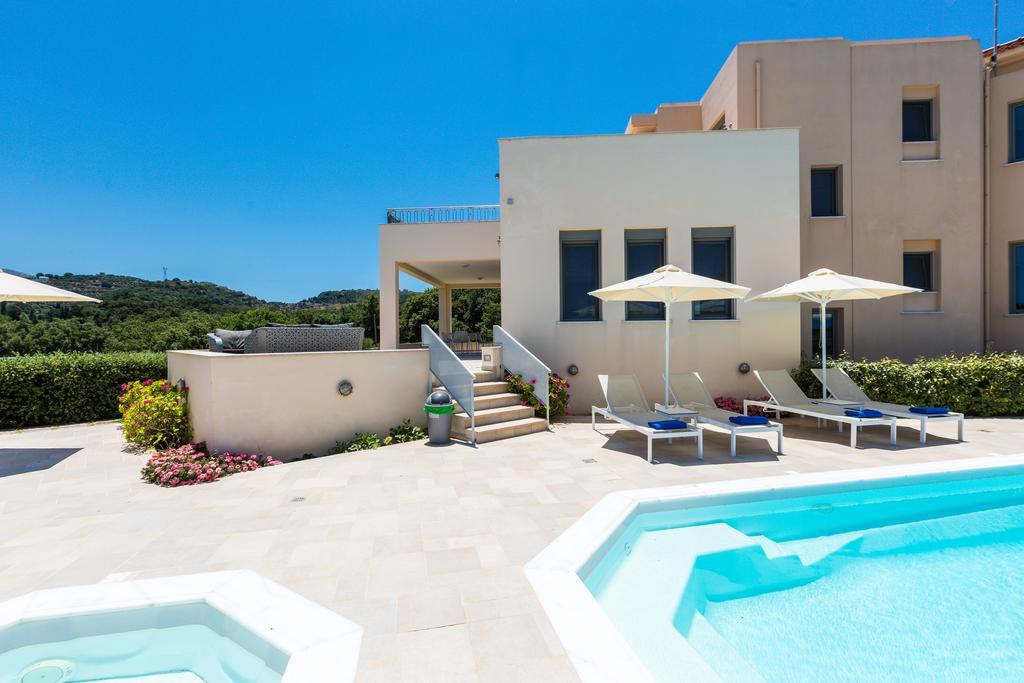 Deluxe Villa Ianthos - Outdoor Hot Tub & Kids Pool Gállos المظهر الخارجي الصورة